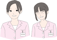 約２ヶ月半の間研修を受けたＳさんとＨさん
